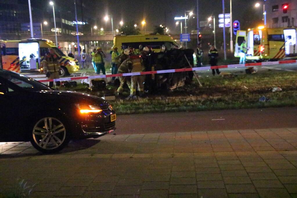 Persoon zwaargewond door ernstig ongeval