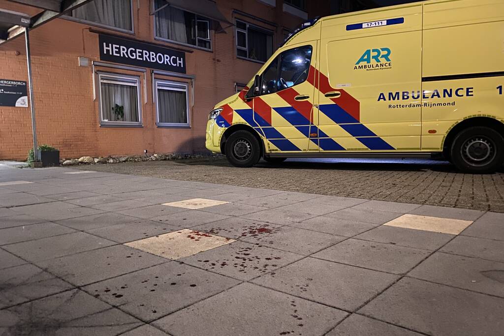 Persoon gewond door steekpartij in woonzorgcentrum Hergerborch