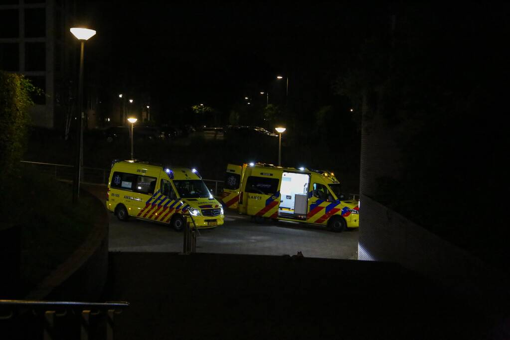 Beschonken fietser gewond door val