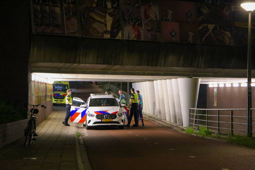 Beschonken fietser gewond door val