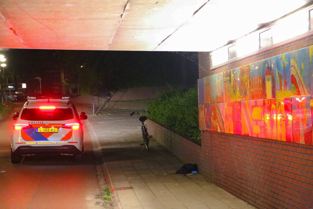 Beschonken fietser gewond door val