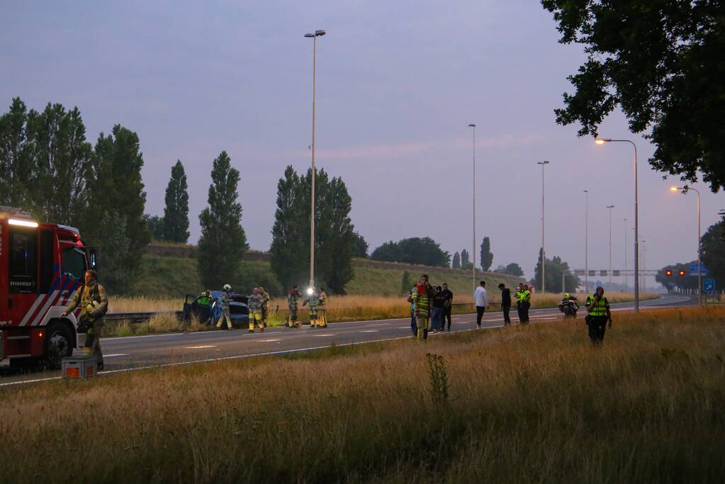 Zwangere vrouw gewond door ernstig ongeval