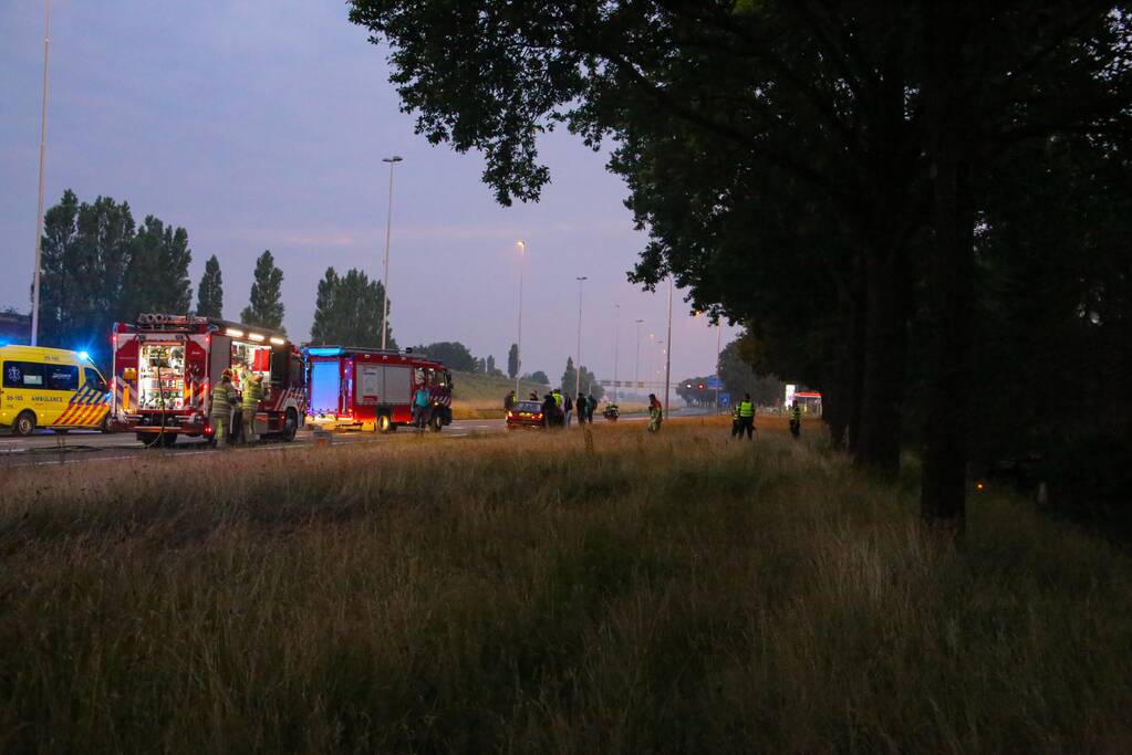 Zwangere vrouw gewond door ernstig ongeval