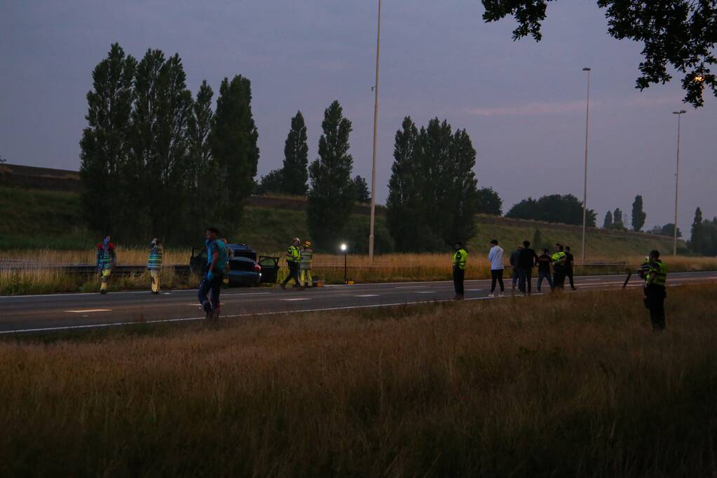 Zwangere vrouw gewond door ernstig ongeval