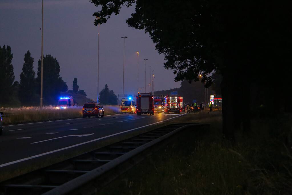 Zwangere vrouw gewond door ernstig ongeval