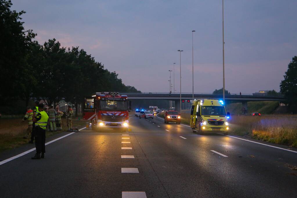 Zwangere vrouw gewond door ernstig ongeval