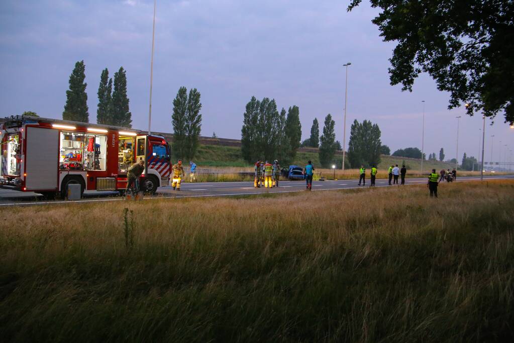 Zwangere vrouw gewond door ernstig ongeval