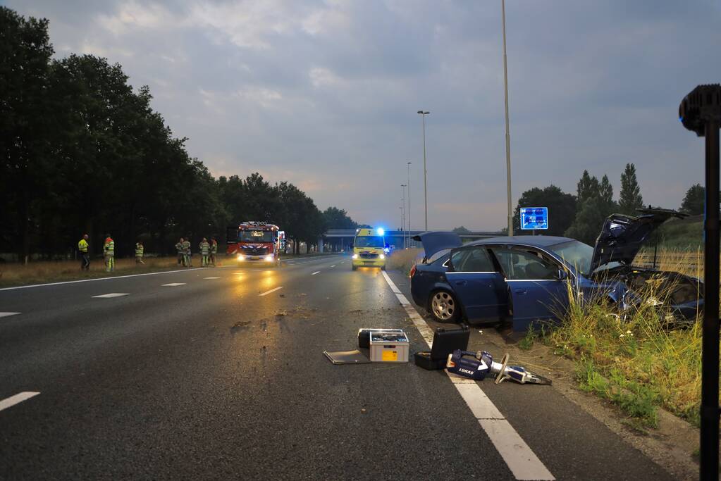 Zwangere vrouw gewond door ernstig ongeval