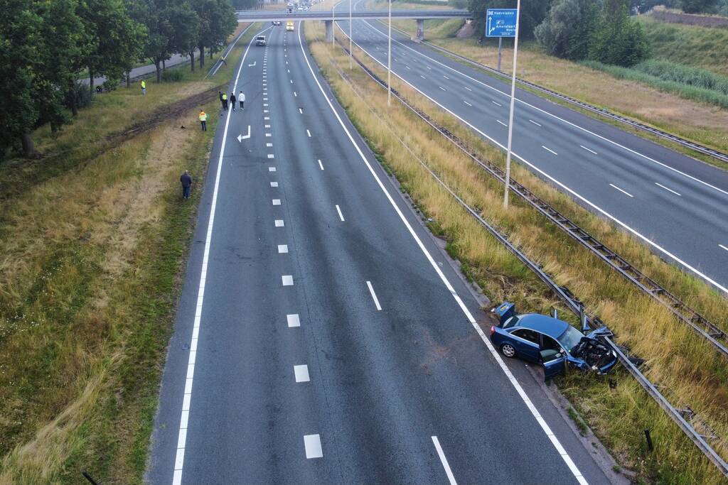 Zwangere vrouw gewond door ernstig ongeval