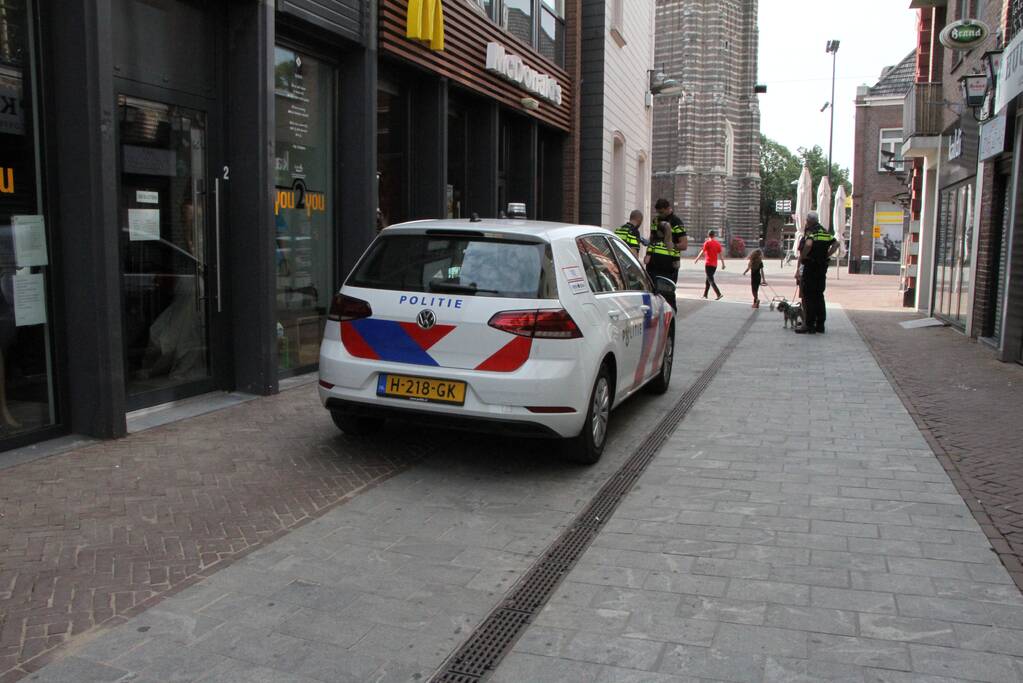 Beschonken man gewond na val