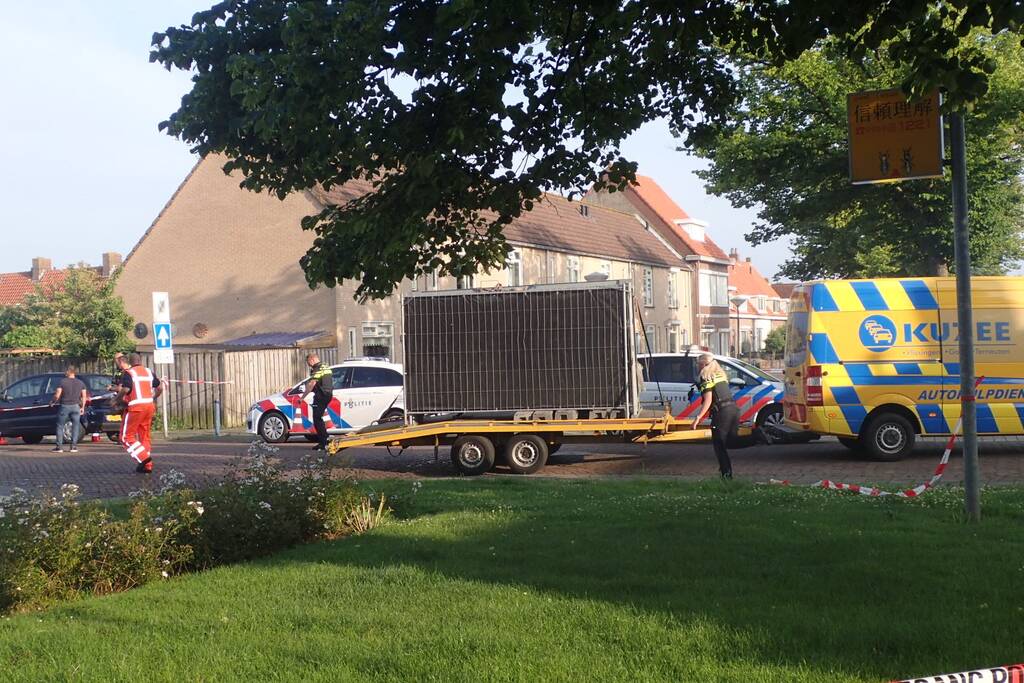 Politie schiet verdachte neer na controle