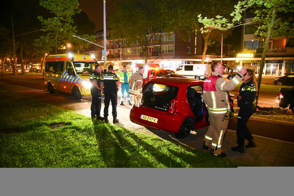 Eenzijdig ongeluk leidt tot vondst vuurwapen