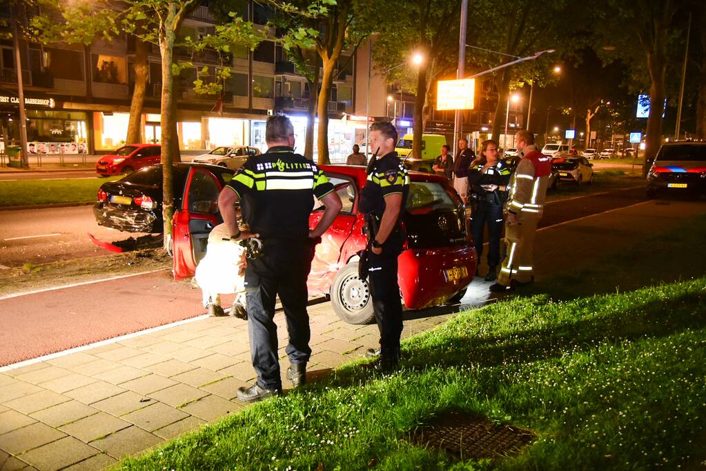 Eenzijdig ongeluk leidt tot vondst vuurwapen