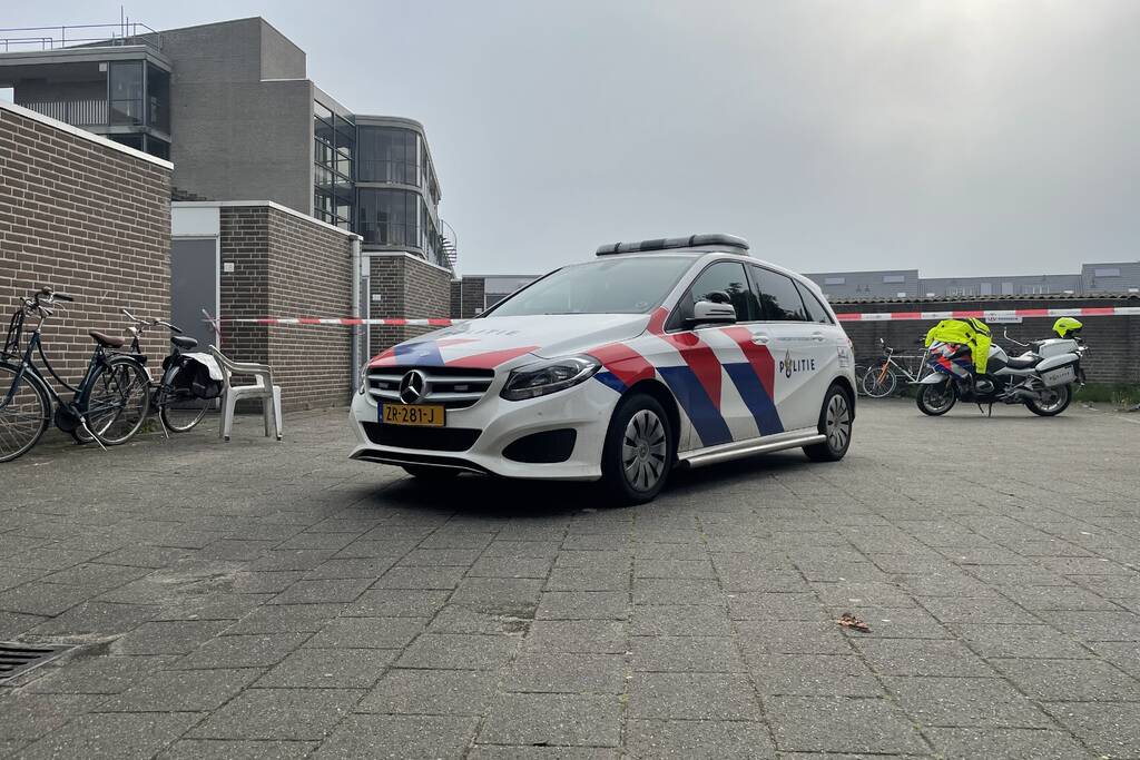 Drugslab aangetroffen in berging