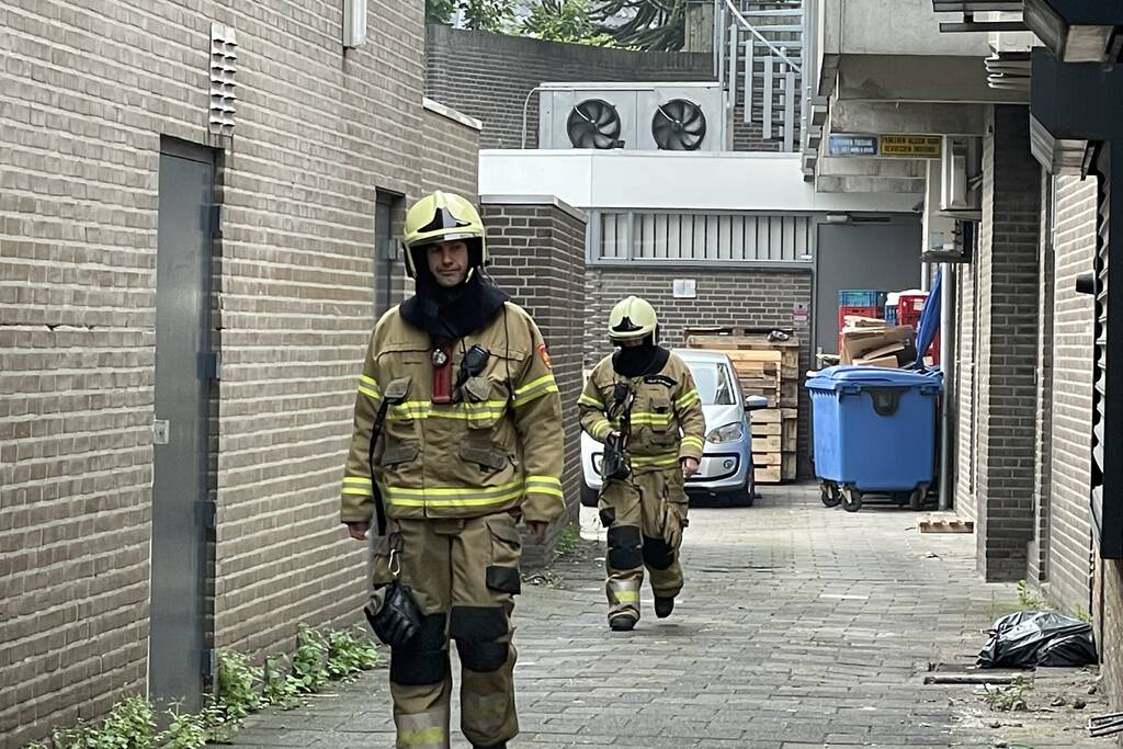 Drugslab aangetroffen in berging