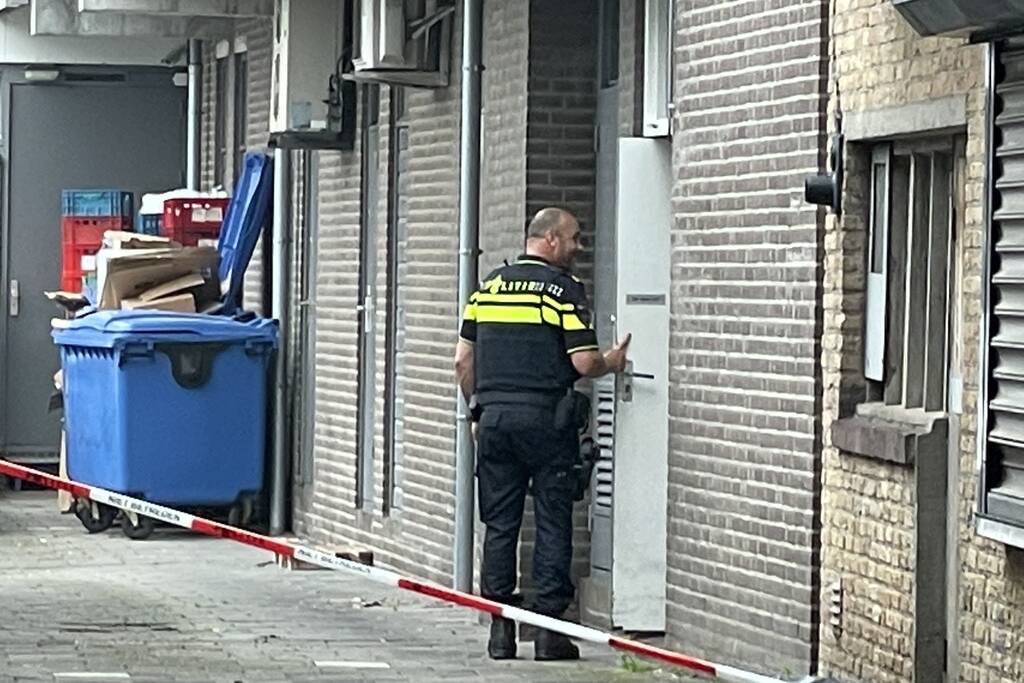 Drugslab aangetroffen in berging