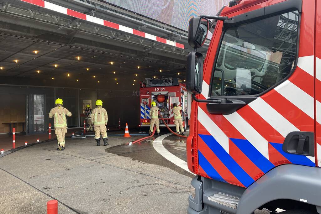 Veel rook bij brand in woonmall Alexandrium