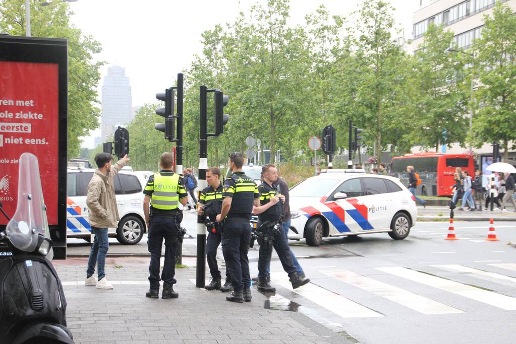 Fietsster gewond bij aanrijding