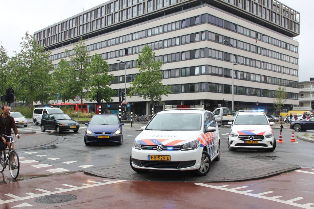 Fietsster gewond bij aanrijding