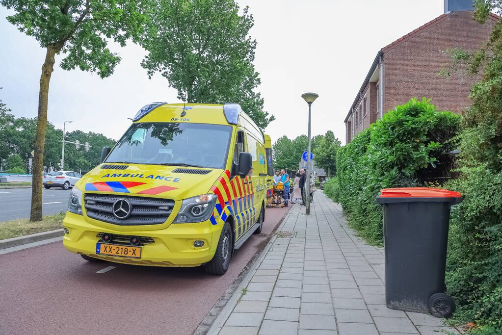 Fietsster gaat onderuit en raakt gewond