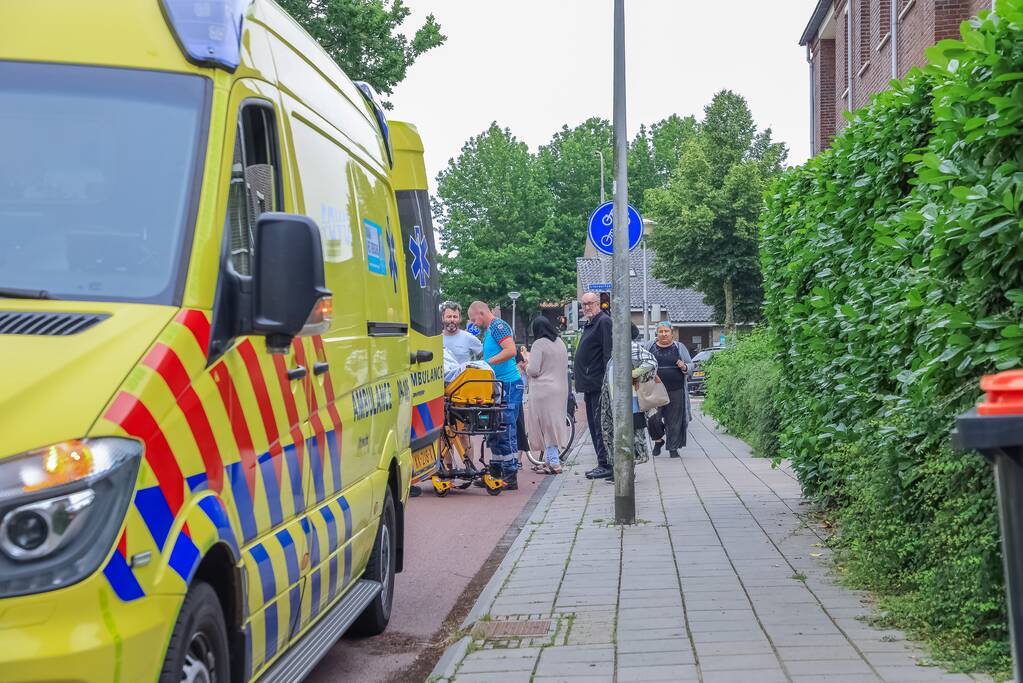Fietsster gaat onderuit en raakt gewond
