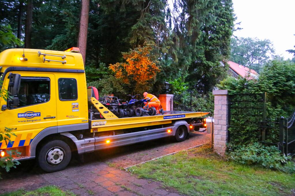 Aanhouding bij aantreffen hennepkwekerij in villa