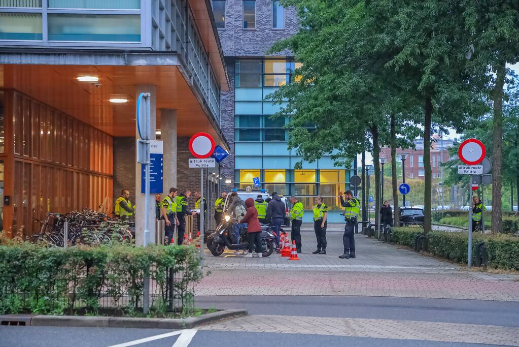 Aanhoudingen tijdens grote scooter controle