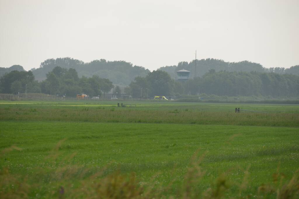 Belgische F-16 botst op gebouw vliegbasis, twee gewonden