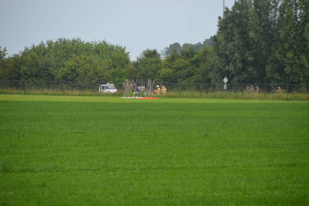 Belgische F-16 botst op gebouw vliegbasis, twee gewonden