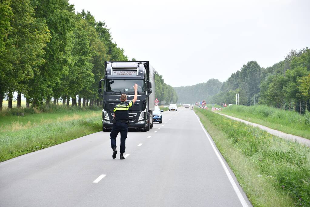 Wielrenner ernstig gewond na verkeersongeval