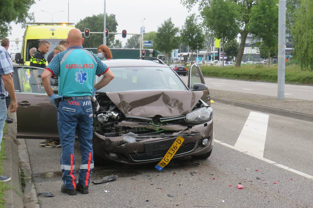 Drie voertuigen betrokken bij ongeval