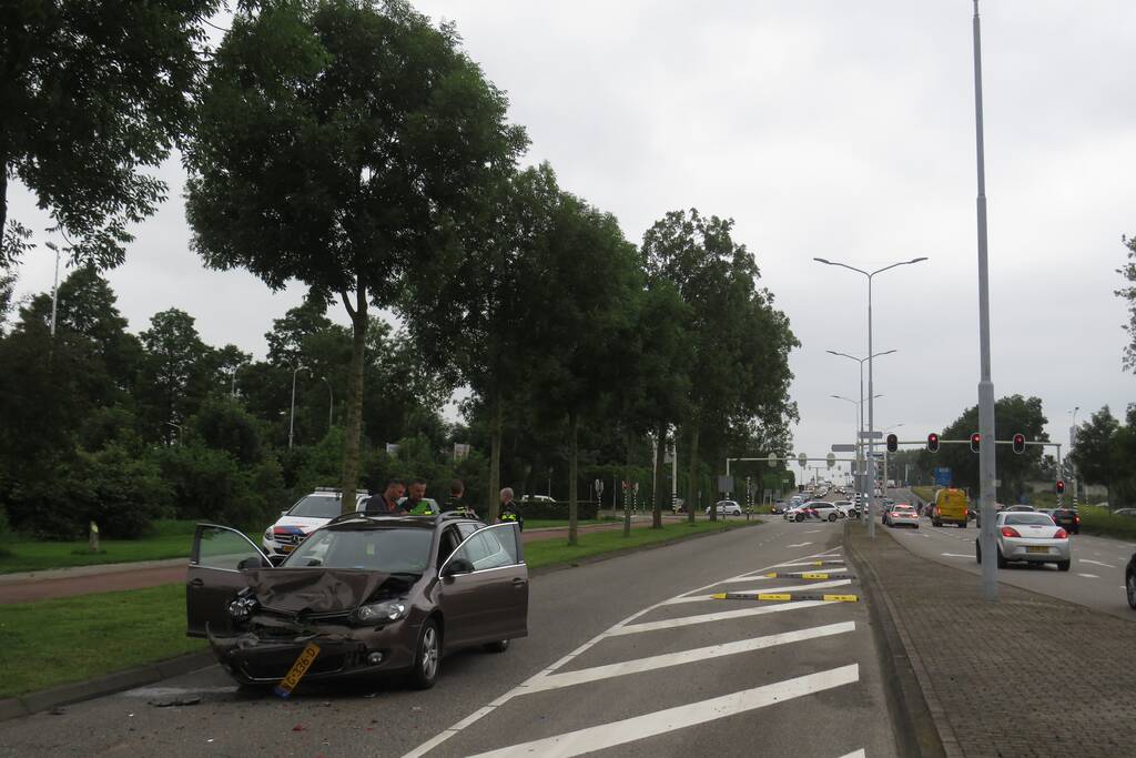 Drie voertuigen betrokken bij ongeval