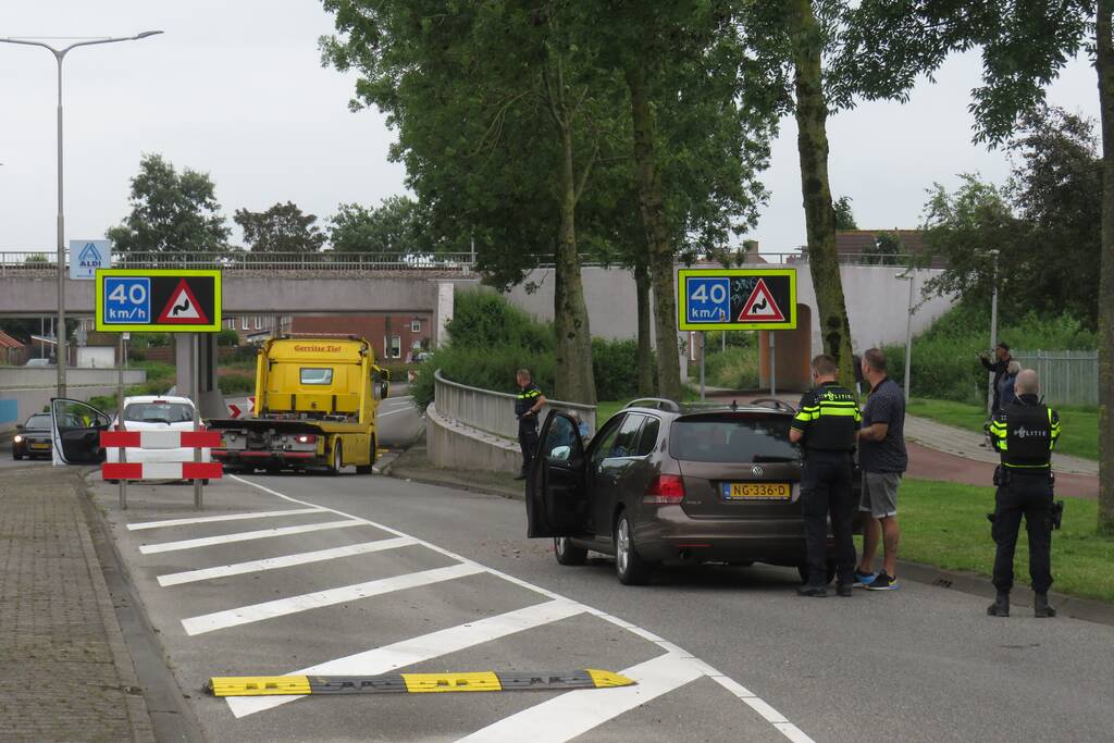 Drie voertuigen betrokken bij ongeval