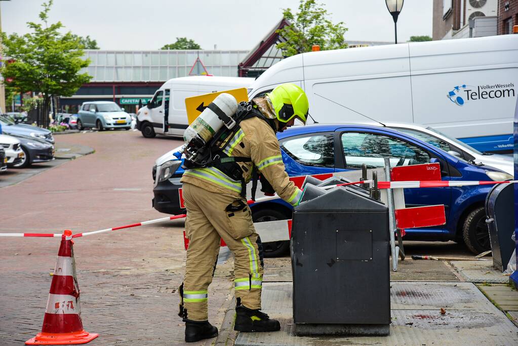 Stratenmakers veroorzaken gaslekkage