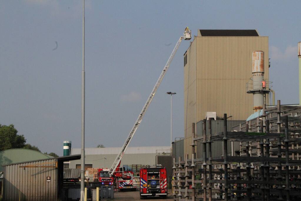 Storing in machine zorgt voor brandweerinzet