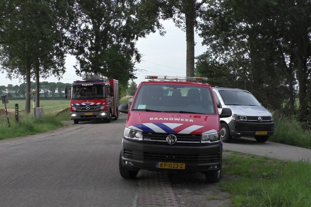 Brandweer ingezet voor gaslucht door werkzaamheden