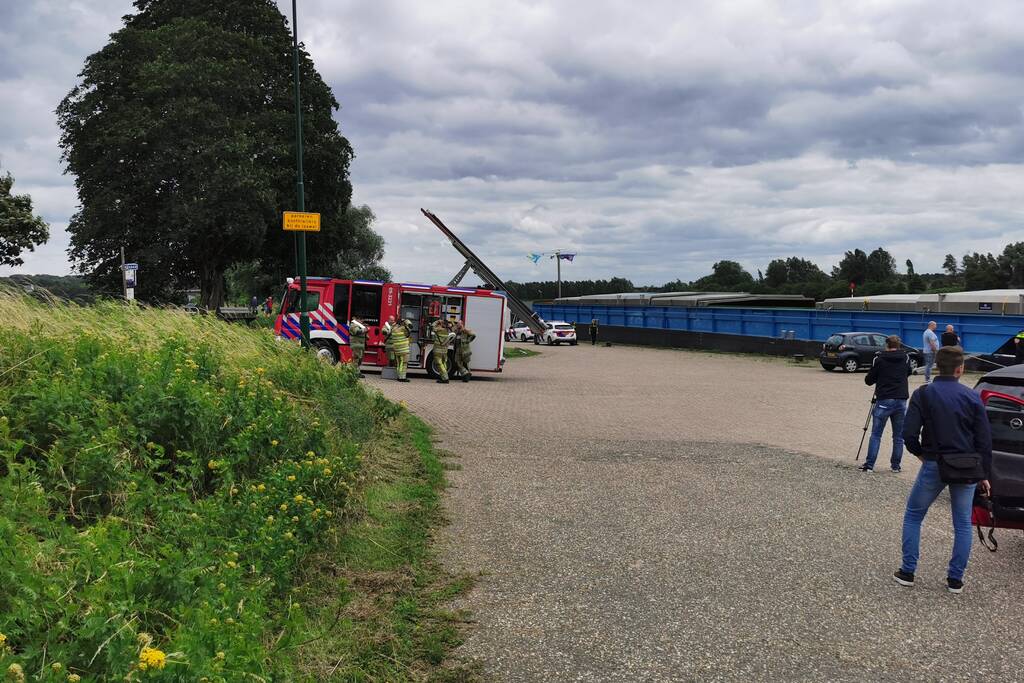 Zoekactie naar hond in Rijn