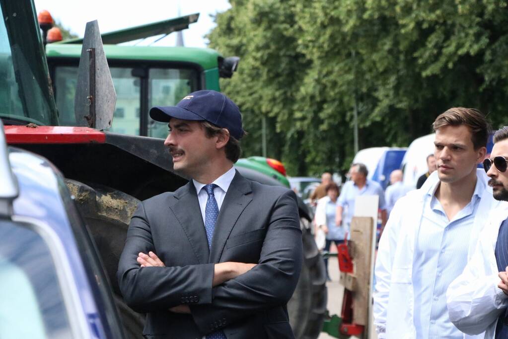 Eerste boeren arriveren op demonstratieterrein