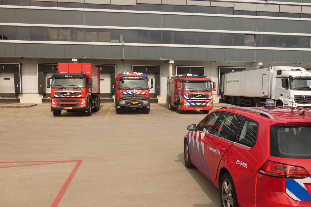 Speciaal brandweerteam ingezet voor incident bij Movianto