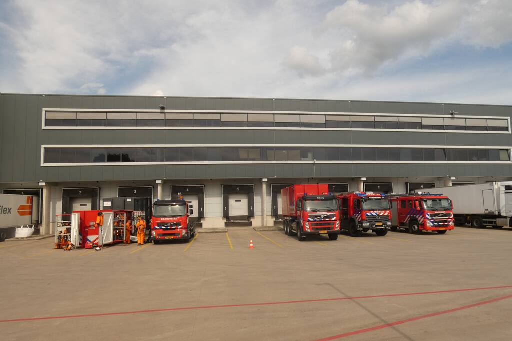 Speciaal brandweerteam ingezet voor incident bij Movianto