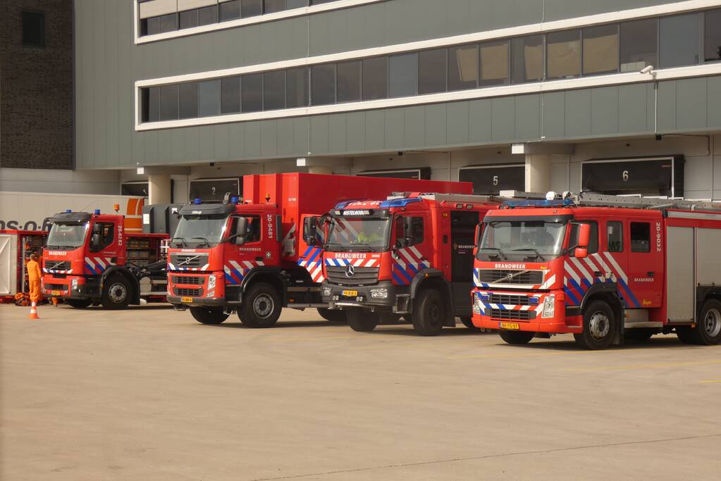 Speciaal brandweerteam ingezet voor incident bij Movianto