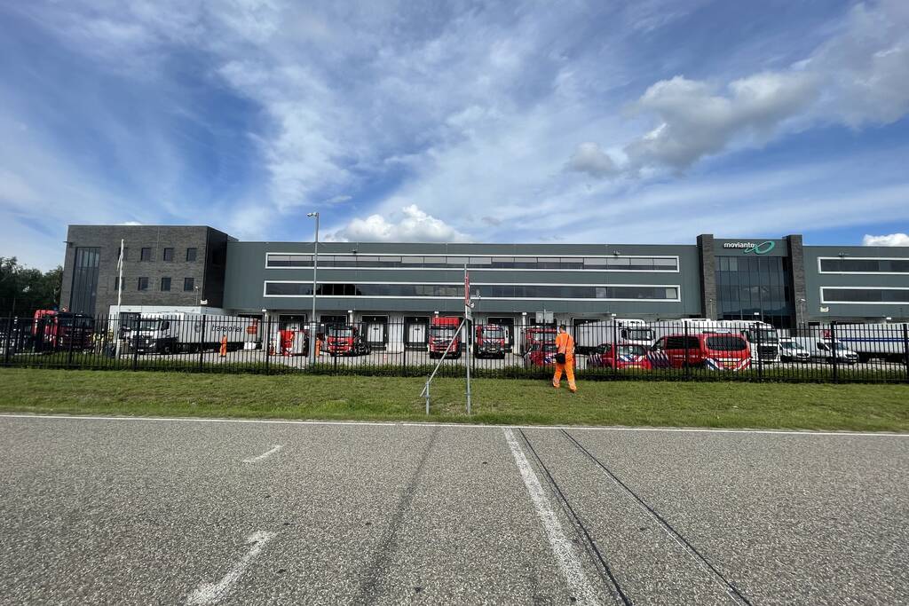Speciaal brandweerteam ingezet voor incident bij Movianto