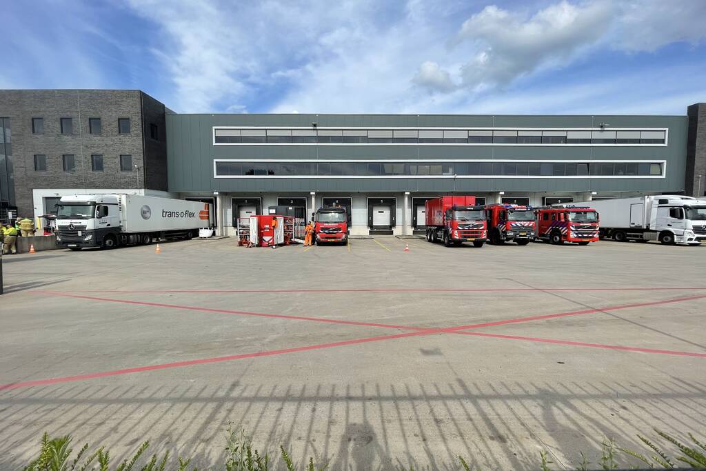 Speciaal brandweerteam ingezet voor incident bij Movianto