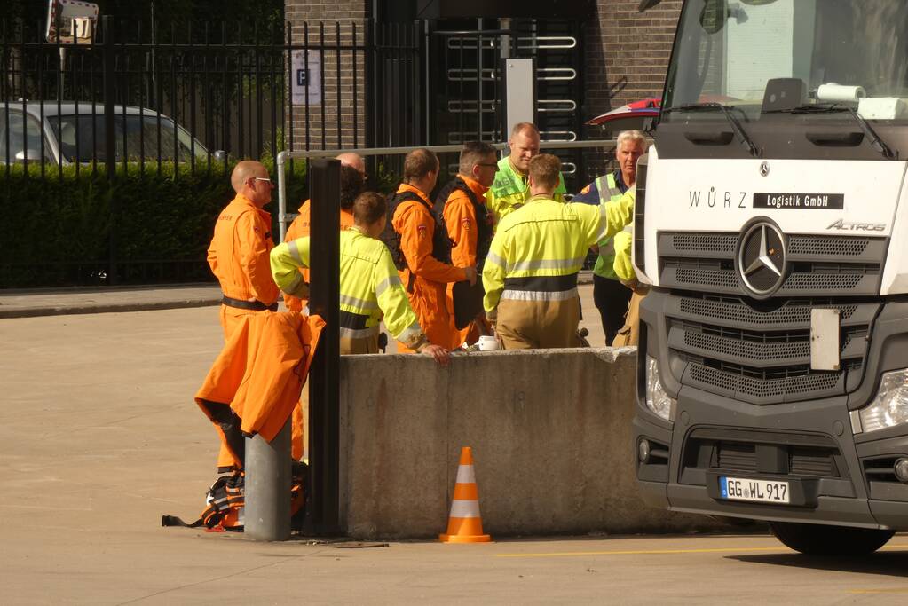 Speciaal brandweerteam ingezet voor incident bij Movianto
