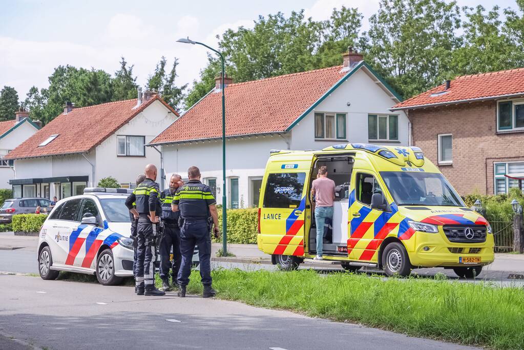 Fietser geschept op oversteekplaats