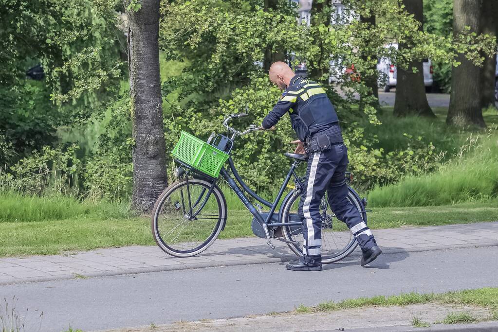 Fietser geschept op oversteekplaats