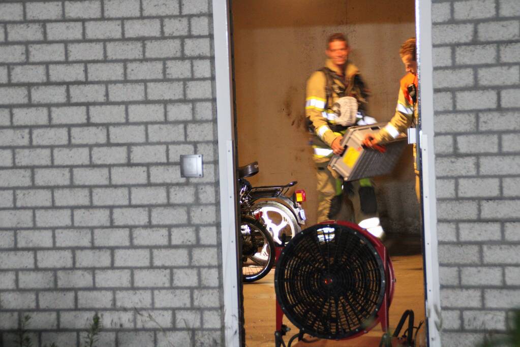 Lekkende bromfiets zorgt voor vreemde lucht