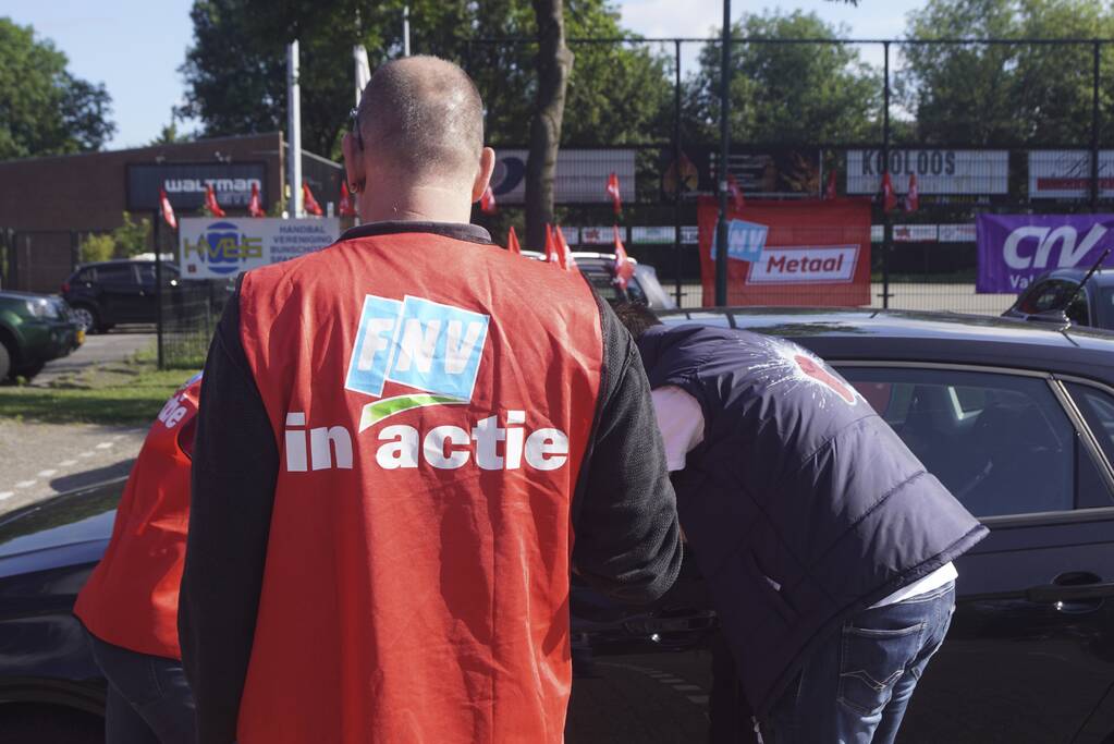 Medewerkers van de metalektrobedrijven staken opnieuw
