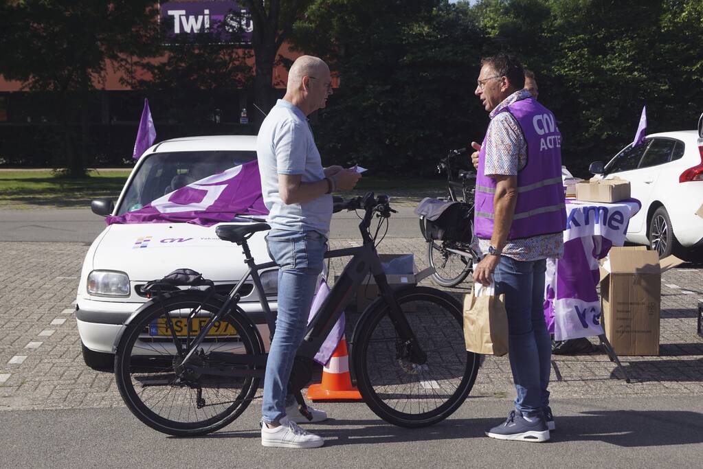 Medewerkers van de metalektrobedrijven staken opnieuw
