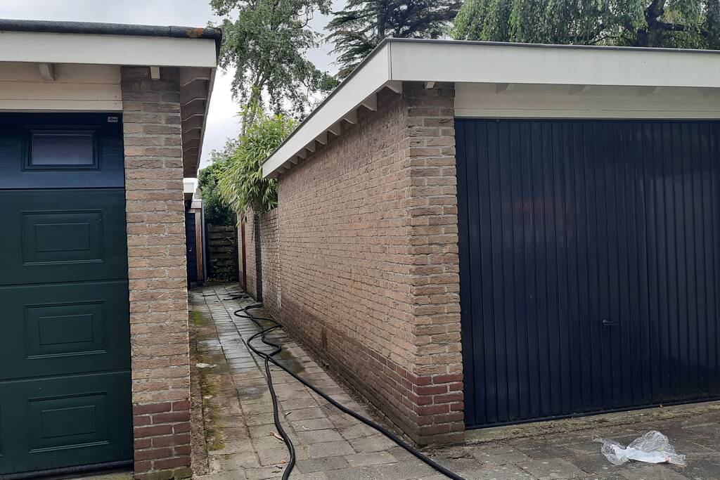 Veel rook bij brand in schuur